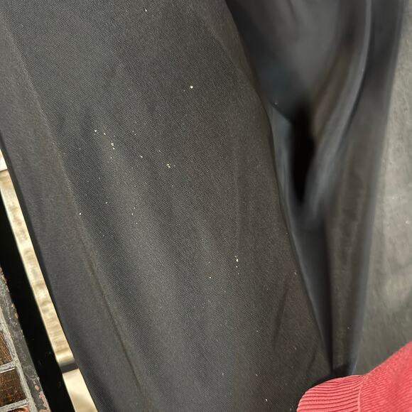 Gianni Versace Couture Y2K Black Halter Evening Gown Rhinestone Side Slit Dress - Picture 6 of 15